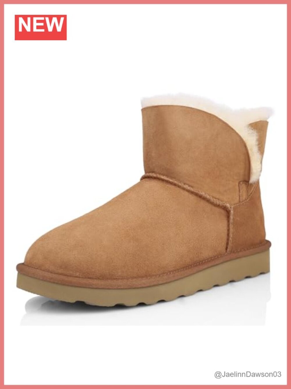 Genuine Australian Sheepskin Winter Snow Boots for Women Water Resistant